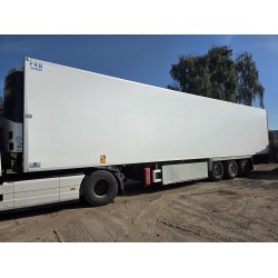 FRUHEAUF FST4 REFRIGERATED SEMITRAILER 3 AXLE MEAT RAILS THERMOKING SLX E 300 30