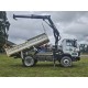 MERCEDES 1517 TIPPER + HIAB CRANE 081