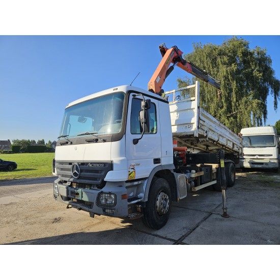 MERCEDESACTROS 2636 6X4 TIPPER CRANE 15002 EPS