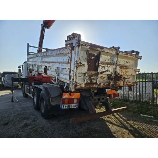 MERCEDES ACTROS 2636 6X4 TIPPER CRANE 15002 EPS