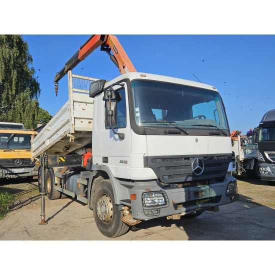 MERCEDES ACTROS 2636 6X4 TIPPER CRANE 15002 EPS