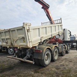 Scania R420 8x4 Tipper Crane Palfinger 23500