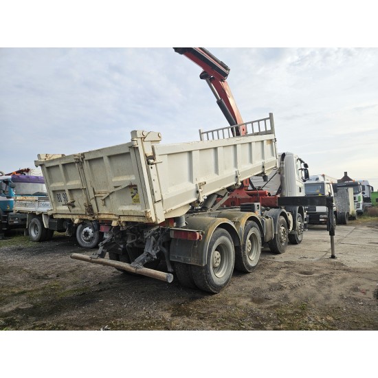 Scania R420 8x4 Tipper Crane Palfinger 23500